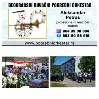 Orkestar muzika za sahrane Beograd trubači pogrebi