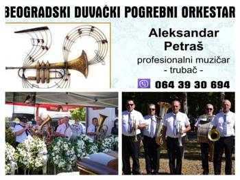 Zvanični pogrebni orkestar trubači  muzika za sahrane pogrebi Srbija