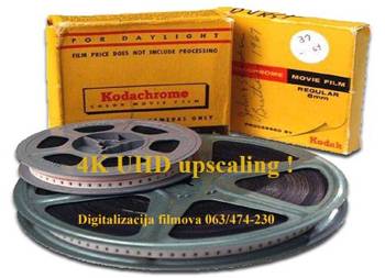 Digitalizacija - presnimavanje super8 i normal8 filmova