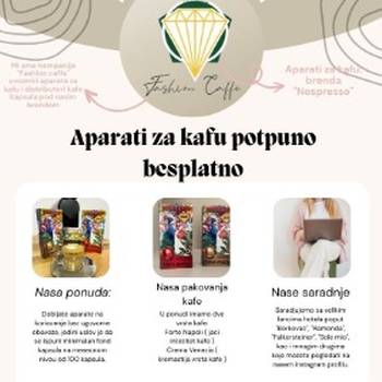 APARAT ZA KAFU BESPLATNO