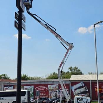 Iznajmljivanje kamiona sa korpom