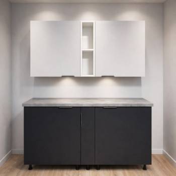 Moderna kuhinja od medijapana i univera