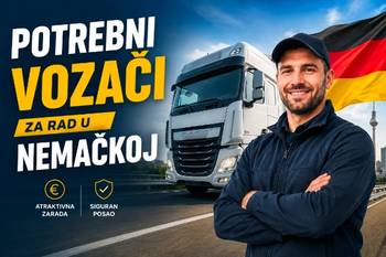 Potrebni vozači za rad u Nemačkoj