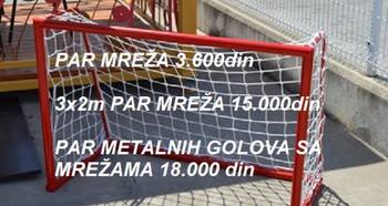 Mreze za male golove po vasim dimenzijama