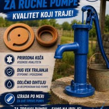 Remont ručnih pumpi i kožice za ručne pumpe