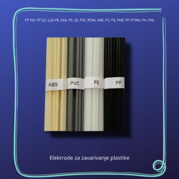 Plasticne elektrode za zavarivanje plastike
