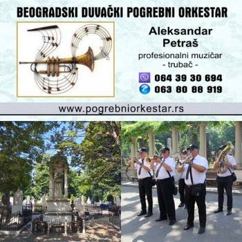 Zvanični pogrebni orkestar trubači muzika za sahrane pogrebi Srbija