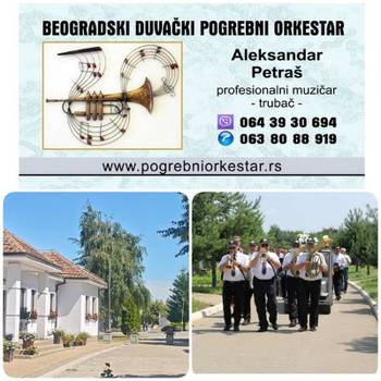 Zvanični pogrebni orkestar trubači muzika za sahrane pogrebi Srbija