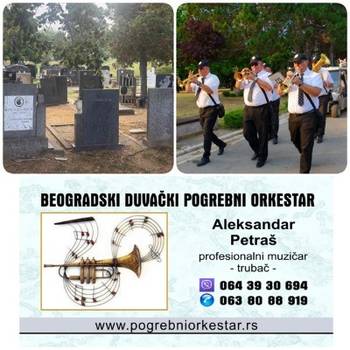 Zvanični pogrebni orkestar trubači muzika za sahrane pogrebi Srbija