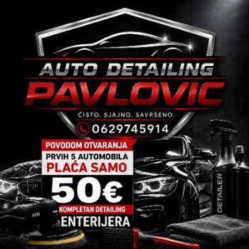 Auto detailing Pavlovic