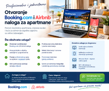 Otvaranje - Kreiranje Booking.com naloga